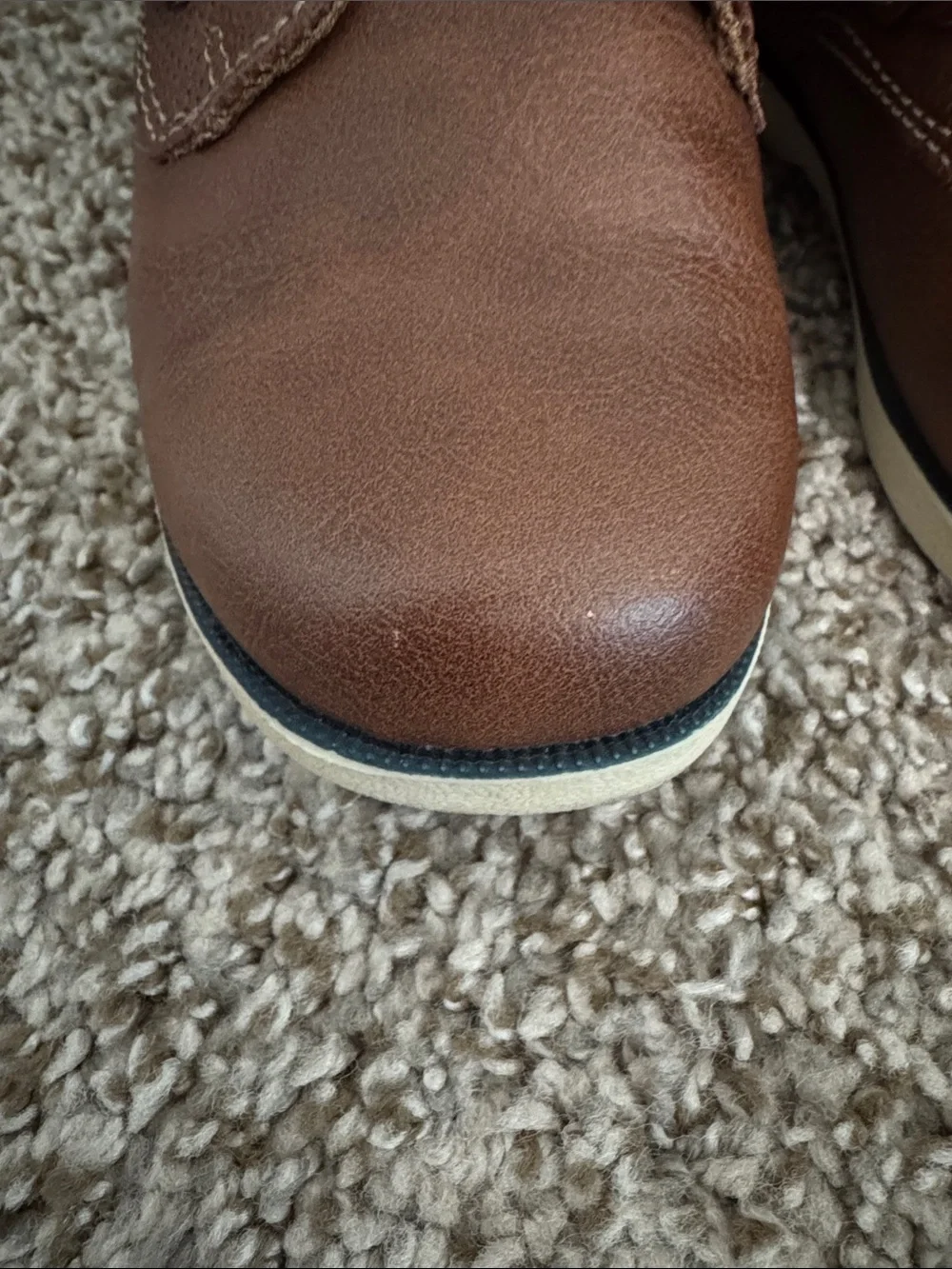 Jumping beans Toddler boy brown dress shoes